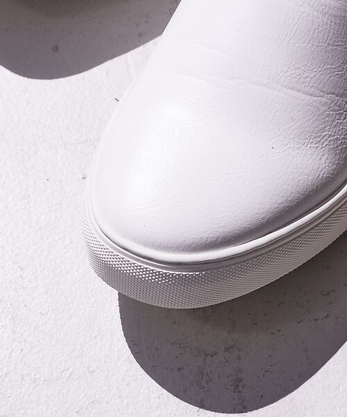 ABAHOUSE / アバハウス シューズ | 【定番】ネオレザー ローカット スリッポン/スニーカー | 詳細2