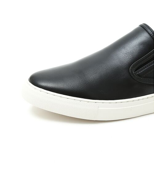 ABAHOUSE / アバハウス シューズ | 【定番】ネオレザー ローカット スリッポン/スニーカー | 詳細18