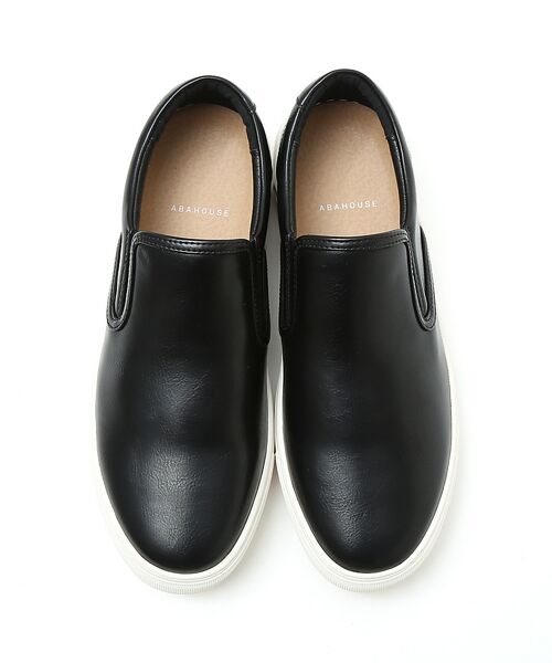 ABAHOUSE / アバハウス シューズ | 【定番】ネオレザー ローカット スリッポン/スニーカー | 詳細16