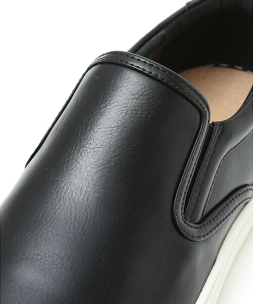 ABAHOUSE / アバハウス シューズ | 【定番】ネオレザー ローカット スリッポン/スニーカー | 詳細17