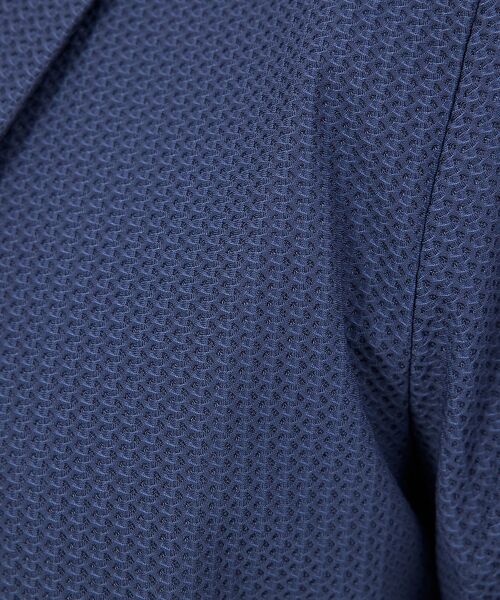 ABAHOUSE / アバハウス ブルゾン | ハニカムメッシュ ショールブルゾン | 詳細18