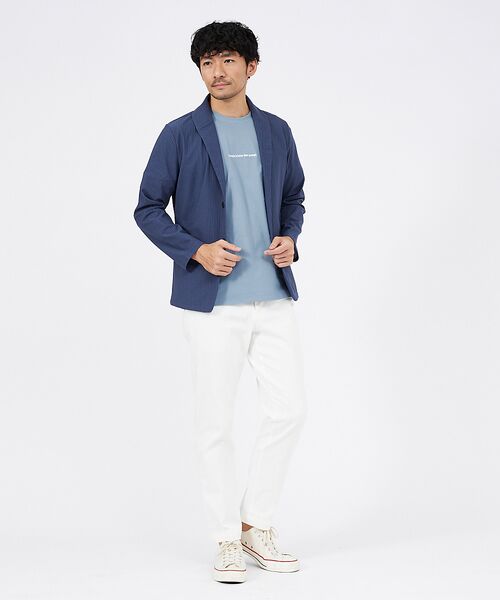 ABAHOUSE / アバハウス ブルゾン | ハニカムメッシュ ショールブルゾン | 詳細19