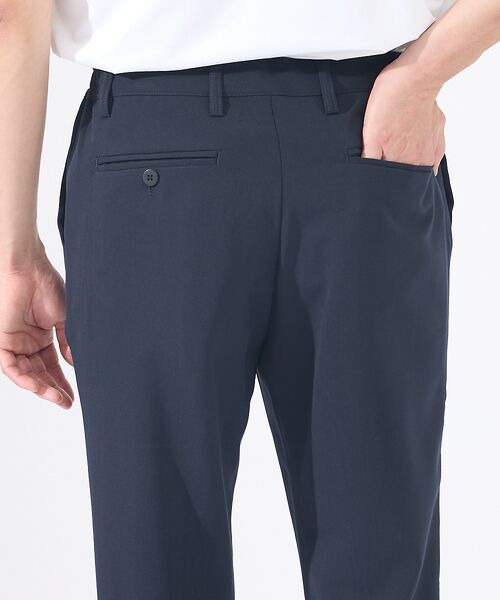 ABAHOUSE / アバハウス テーラードジャケット | 【上下2点セット/セットアップ対応】シルキータッチ ウォッシャブル セットアップ | 詳細18