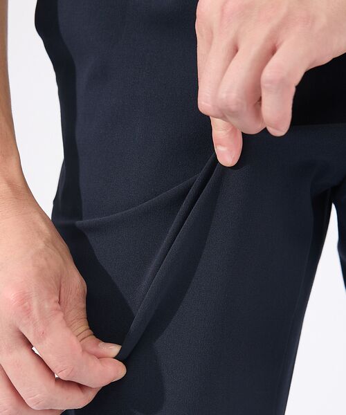 ABAHOUSE / アバハウス テーラードジャケット | 【上下2点セット/セットアップ対応】シルキータッチ ウォッシャブル セットアップ | 詳細21