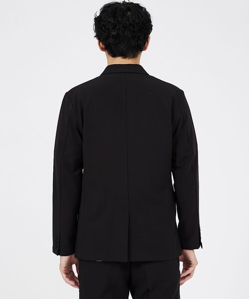 ABAHOUSE / アバハウス テーラードジャケット | 【上下2点セット/セットアップ対応】シルキータッチ ウォッシャブル セットアップ | 詳細25