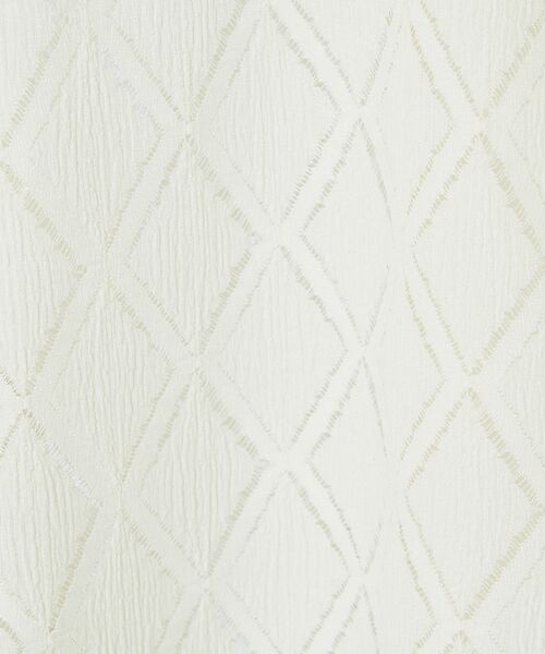 ABAHOUSE / アバハウス シャツ・ブラウス | 【AH ABAHOUSE】ダイヤ柄 シアーストレッチ 半袖シャツ | 詳細1