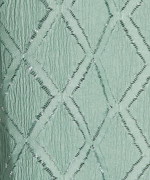 ABAHOUSE / アバハウス シャツ・ブラウス | 【AH ABAHOUSE】ダイヤ柄 シアーストレッチ 半袖シャツ | 詳細6