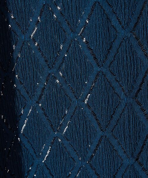 ABAHOUSE / アバハウス シャツ・ブラウス | 【AH ABAHOUSE】ダイヤ柄 シアーストレッチ 半袖シャツ | 詳細9