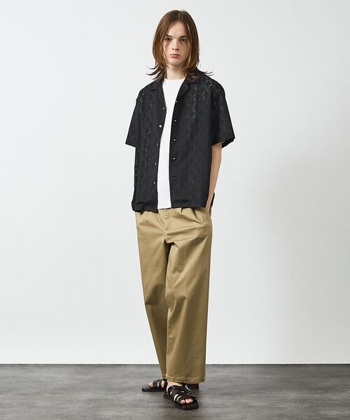 ABAHOUSE / アバハウス シャツ・ブラウス | 【AH ABAHOUSE】ダイヤ柄 シアーストレッチ 半袖シャツ | 詳細21