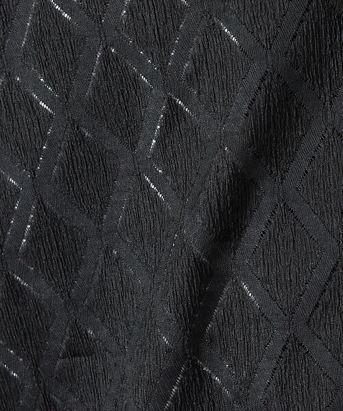 ABAHOUSE / アバハウス シャツ・ブラウス | 【AH ABAHOUSE】ダイヤ柄 シアーストレッチ 半袖シャツ | 詳細18