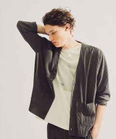 ABAHOUSE / アバハウス カーディガン・ボレロ | 【AH ABAHOUSE/セットアップ対応】プリーツ カーディガン