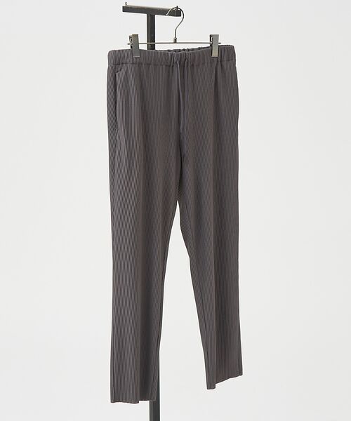 ABAHOUSE / アバハウス パンツ | 【AH ABAHOUSE/セットアップ対応】プリーツ イージー スラックス パン | 詳細4
