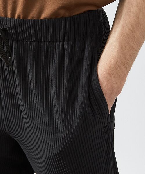 ABAHOUSE / アバハウス パンツ | 【AH ABAHOUSE/セットアップ対応】プリーツ イージー スラックス パン | 詳細11