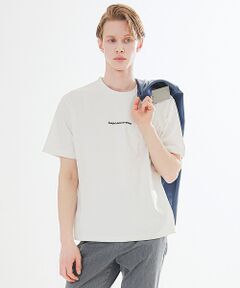 ABAHOUSE / アバハウス Tシャツ | 【ロゴ刺繍】ワンポイント 半袖 Tシャツ