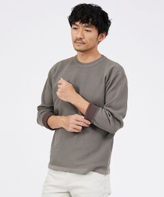 ABAHOUSE / アバハウス ニット・セーター | 【ライトウェイト】ツイル編み ニット