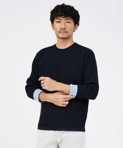 ABAHOUSE / アバハウス ニット・セーター | 【ライトウェイト】ツイル編み ニット