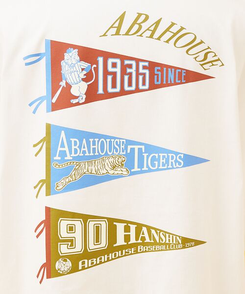 ABAHOUSE / アバハウス Tシャツ | 【阪神タイガース×アバハウス】コラボレーションTシャツ | 詳細5