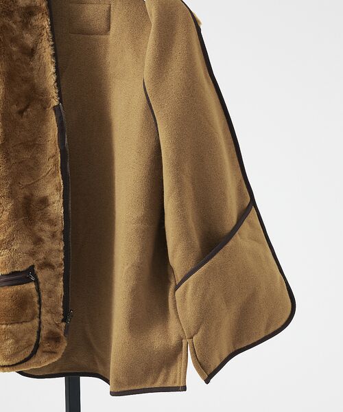 ABAHOUSE / アバハウス ベスト | 【BARBOUR / バブアー】フロントジップ ファー ライナー ベスト | 詳細9