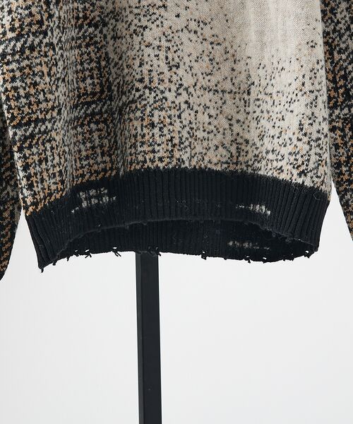 ABAHOUSE / アバハウス ニット・セーター | 【BARENA / バレナ】DESDO シャギーニット | 詳細3