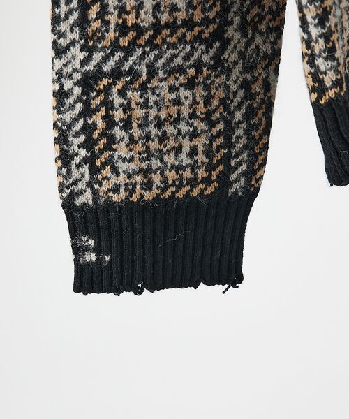 ABAHOUSE / アバハウス ニット・セーター | 【BARENA / バレナ】DESDO シャギーニット | 詳細4