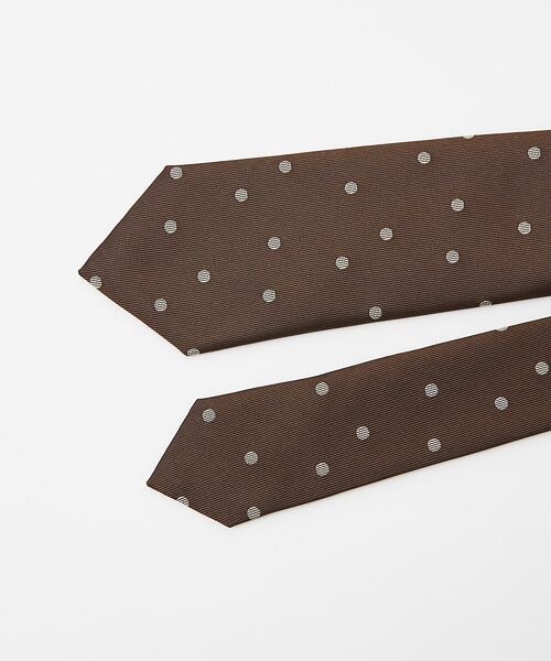 ABAHOUSE / アバハウス ネクタイ | シルクネクタイ ドット柄 / MADE IN JAPAN | 詳細2