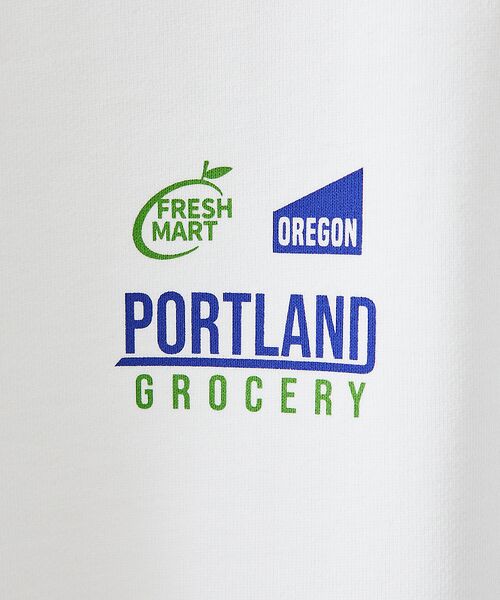 ABAHOUSE / アバハウス スウェット | 【PORTLAND-GROCERY】ロゴプリント クルーネックスウェット / L | 詳細5