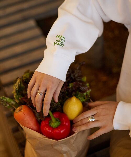 ABAHOUSE / アバハウス スウェット | 【PORTLAND-GROCERY】ロゴプリント クルーネックスウェット / L | 詳細8