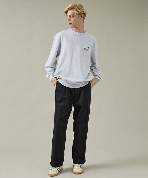 ABAHOUSE / アバハウス スウェット | 【PORTLAND-GROCERY】ロゴプリント クルーネックスウェット / L | 詳細9