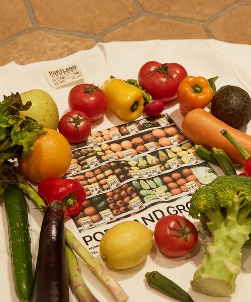 ABAHOUSE / アバハウス スウェット | 【PORTLAND-GROCERY】グラフィックプリント クルーネックスウェット | 詳細10