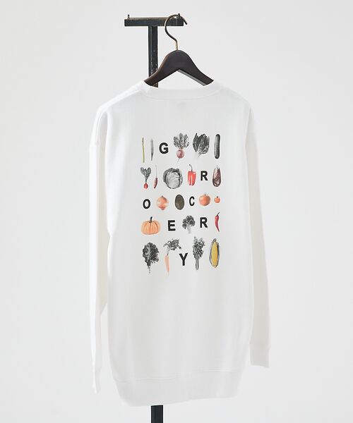 ABAHOUSE / アバハウス スウェット | 【PORTLAND-GROCERY】バックプリント クルーネックスウェット / | 詳細2