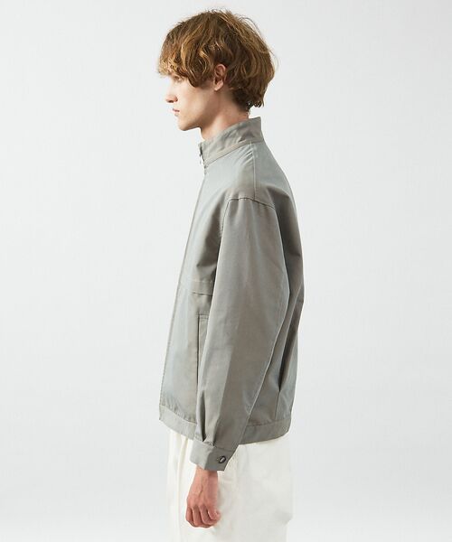 ABAHOUSE / アバハウス ブルゾン | シャンブレーツイル スタンドカラーブルゾン / ショートブルゾン | 詳細2