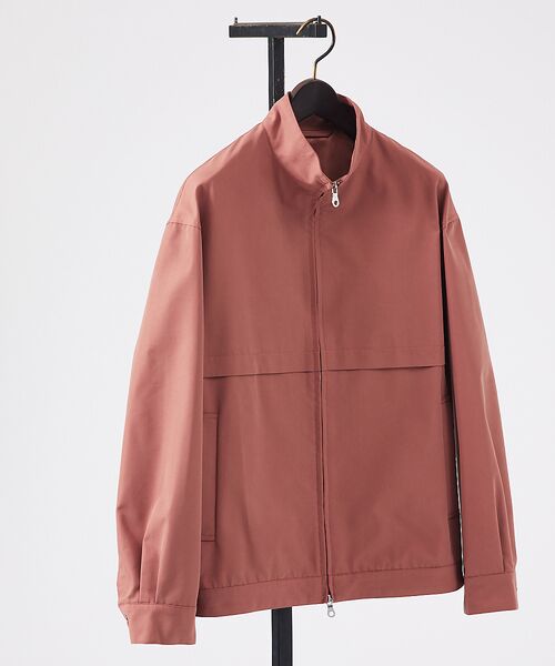 ABAHOUSE / アバハウス ブルゾン | シャンブレーツイル スタンドカラーブルゾン / ショートブルゾン | 詳細20