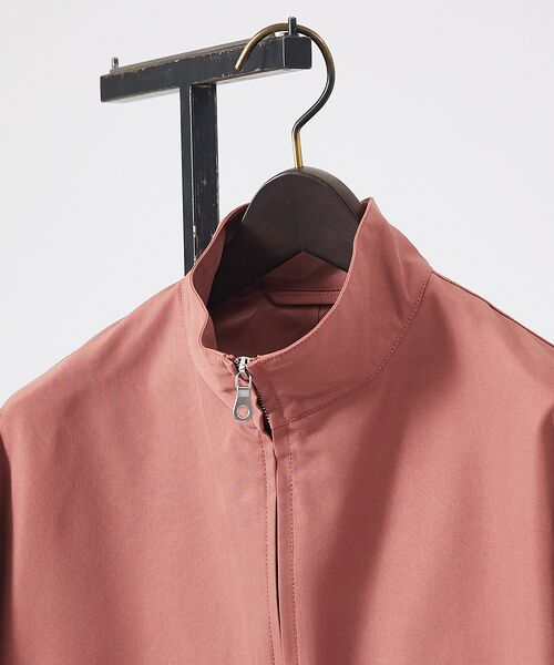 ABAHOUSE / アバハウス ブルゾン | シャンブレーツイル スタンドカラーブルゾン / ショートブルゾン | 詳細21