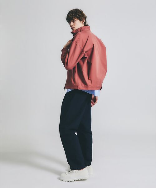 ABAHOUSE / アバハウス ブルゾン | シャンブレーツイル スタンドカラーブルゾン / ショートブルゾン | 詳細23