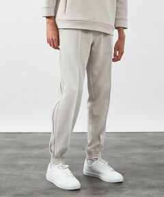 ABAHOUSE / アバハウス パンツ | 【セットアップ対応】カルゼダンボール ピンタック  ジョガーパンツ / イージー