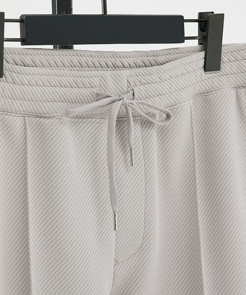ABAHOUSE / アバハウス パンツ | 【セットアップ対応】カルゼダンボール ピンタック ジョガーパンツ / イージー | 詳細10