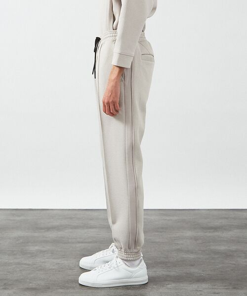 ABAHOUSE / アバハウス パンツ | 【セットアップ対応】カルゼダンボール ピンタック ジョガーパンツ / イージー | 詳細3
