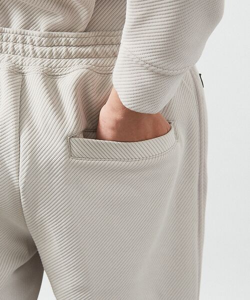 ABAHOUSE / アバハウス パンツ | 【セットアップ対応】カルゼダンボール ピンタック ジョガーパンツ / イージー | 詳細5