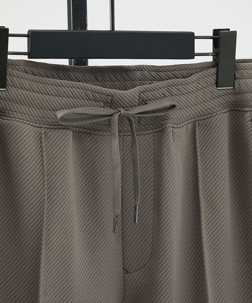 ABAHOUSE / アバハウス パンツ | 【セットアップ対応】カルゼダンボール ピンタック ジョガーパンツ / イージー | 詳細16