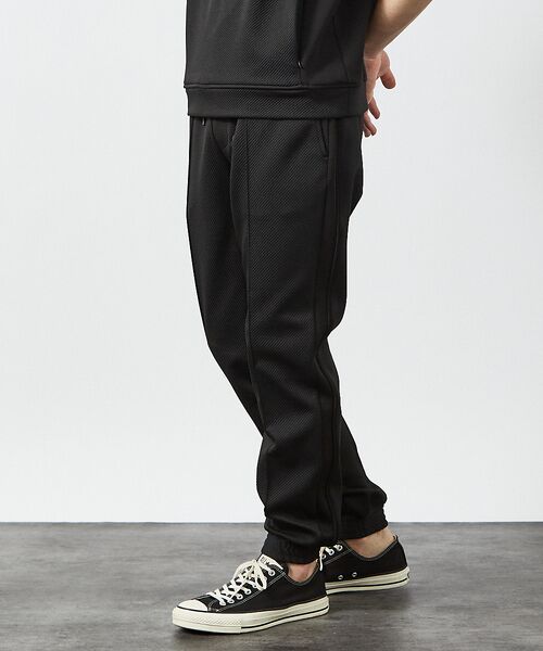 ABAHOUSE / アバハウス パンツ | 【セットアップ対応】カルゼダンボール ピンタック ジョガーパンツ / イージー | 詳細21
