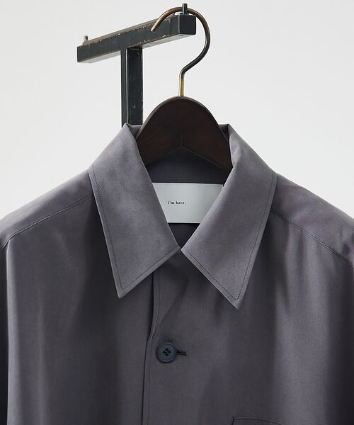 ABAHOUSE / アバハウス シャツ・ブラウス | セットアップ対応【i`m here/アイムヒアー】 オープンカラーシャツ / D | 詳細4