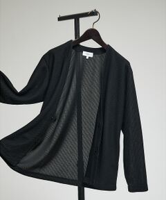ABAHOUSE / アバハウス カーディガン・ボレロ | シアージャージー  2ボタン 比翼 カーディガン