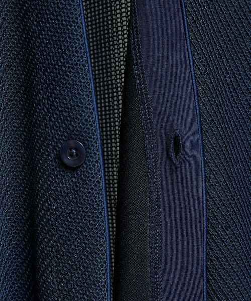 ABAHOUSE / アバハウス カーディガン・ボレロ | シアージャージー  2ボタン 比翼 カーディガン | 詳細7