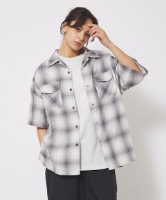 ABAHOUSE / アバハウス シャツ・ブラウス | 【PENDLETON/ペンドルトン】Open Collar Shirt/ボードシ