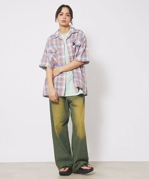 ABAHOUSE / アバハウス シャツ・ブラウス | 【PENDLETON/ペンドルトン】Open Collar Shirt/ボードシ | 詳細1