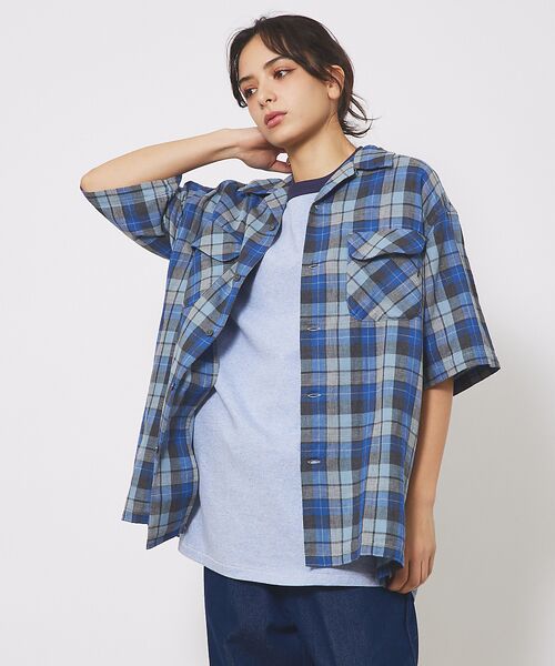 ABAHOUSE / アバハウス シャツ・ブラウス | 【PENDLETON/ペンドルトン】Open Collar Shirt/ボードシ | 詳細7