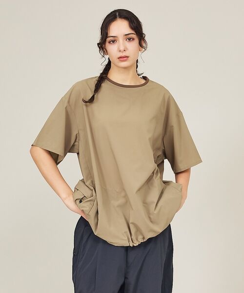 ABAHOUSE / アバハウス Tシャツ | 【NANGA/ナンガ】 PCL EXCURSION TEE【予約】（カーキ）