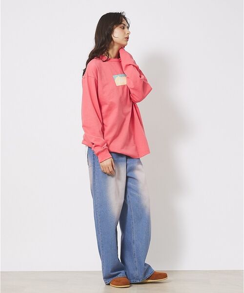 ABAHOUSE / アバハウス Tシャツ | 【NANGA/ナンガ】ECO HYBRID BOX LOGO LS/ボックスロゴ | 詳細10