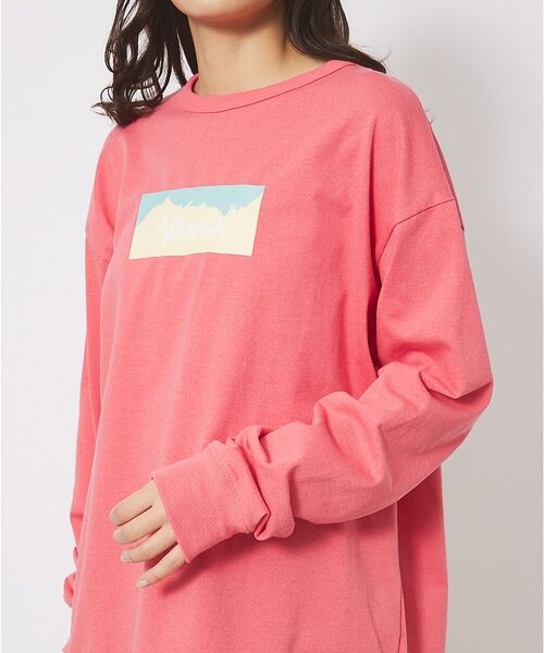ABAHOUSE / アバハウス Tシャツ | 【NANGA/ナンガ】ECO HYBRID BOX LOGO LS/ボックスロゴ | 詳細16