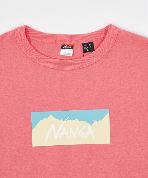 ABAHOUSE / アバハウス Tシャツ | 【NANGA/ナンガ】ECO HYBRID BOX LOGO LS/ボックスロゴ | 詳細18